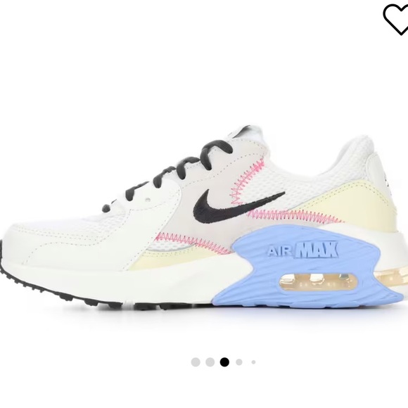 Nike Air max except White and Blue Sneakers women’s - Picture 3 of 7